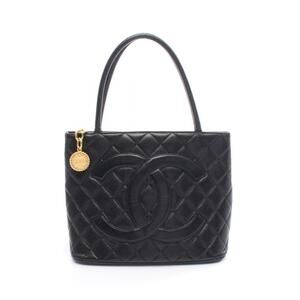 Chanel Reissue Tote Bag Caviar Leather Grained Calfskin Black